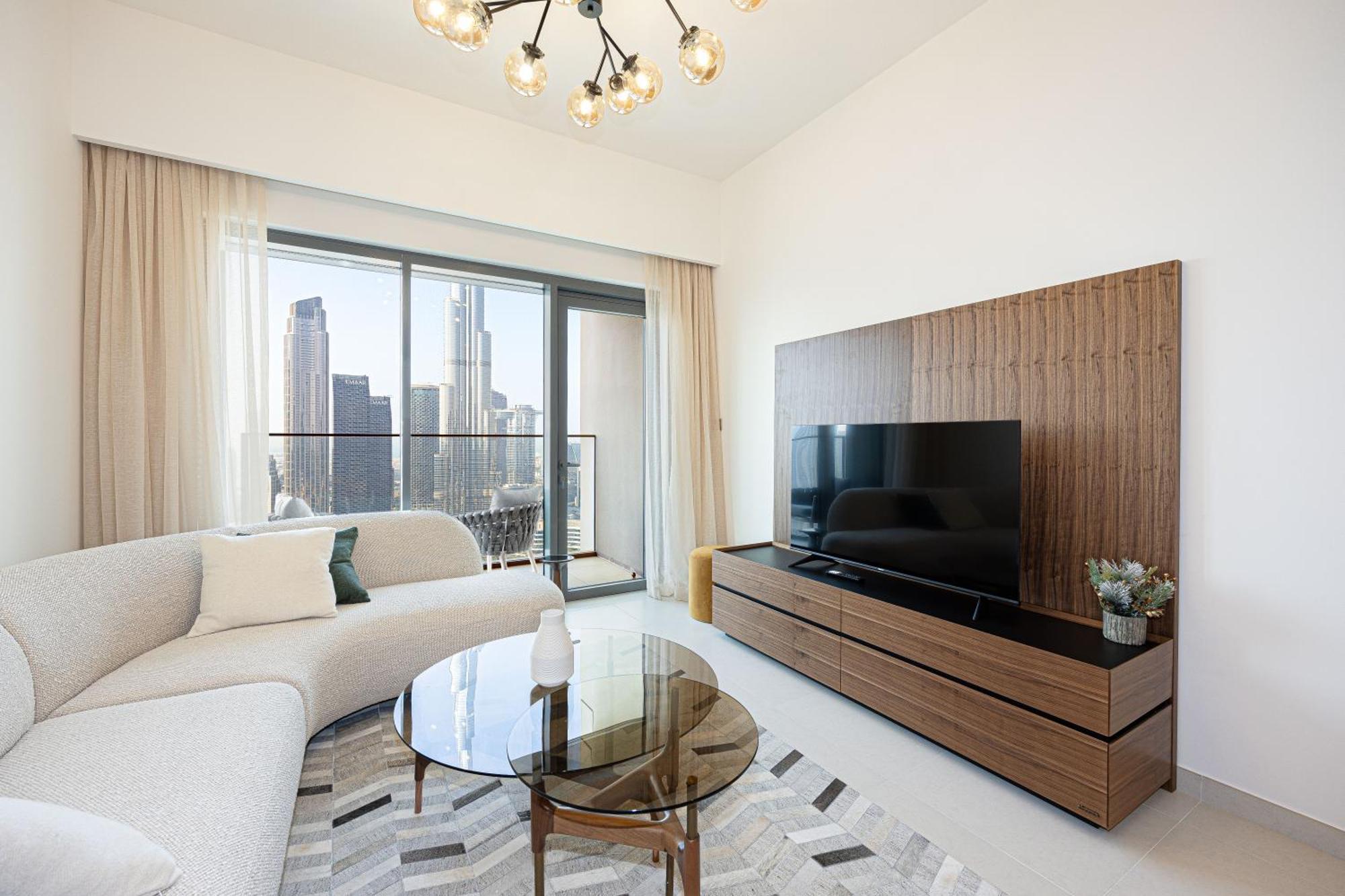 3br Burj & Fountain View, High Floor Burj Royale Downtown Appartement Dubai